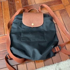 Used longchamp backpack